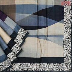 Multicolor Kadhi Tussar Silk Saree