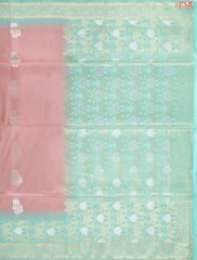 Light Candlelight Peach Soft Art Silk Saree