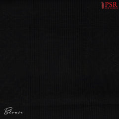 Red & Black Soft Silk Saree