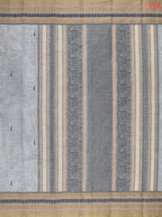 Grey Kalakshetra Kovai Cotton Saree