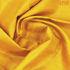 Yellow Kanchipuram Silk Saree