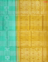 Caribbean Green Soft Silk Saree