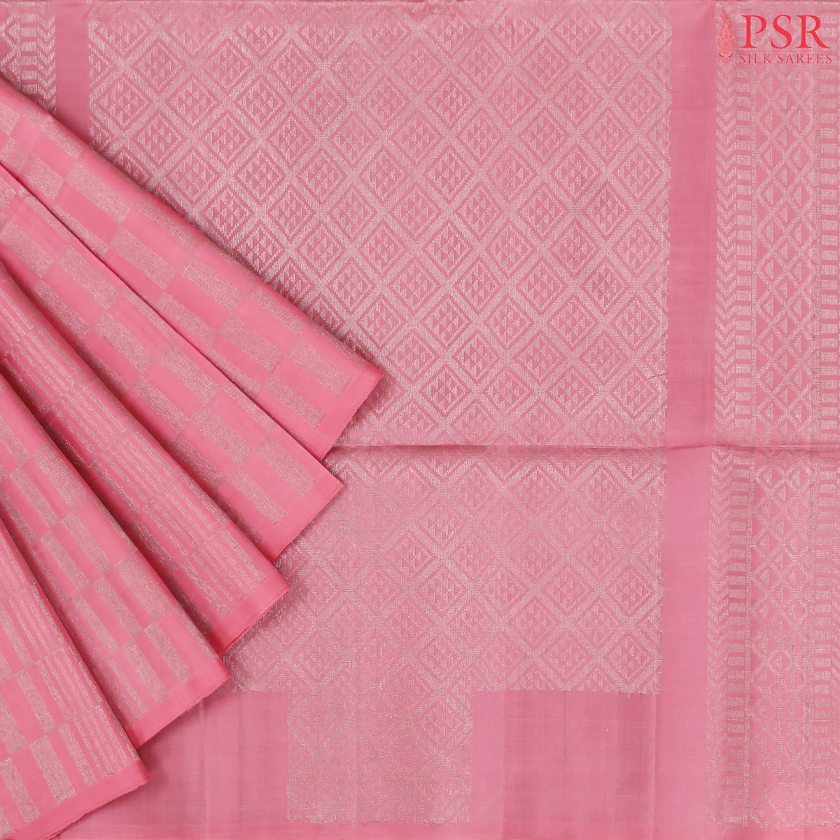 Light Pink Soft Silk Saree