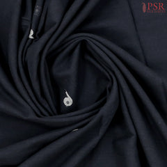Black Byloom Cotton Saree