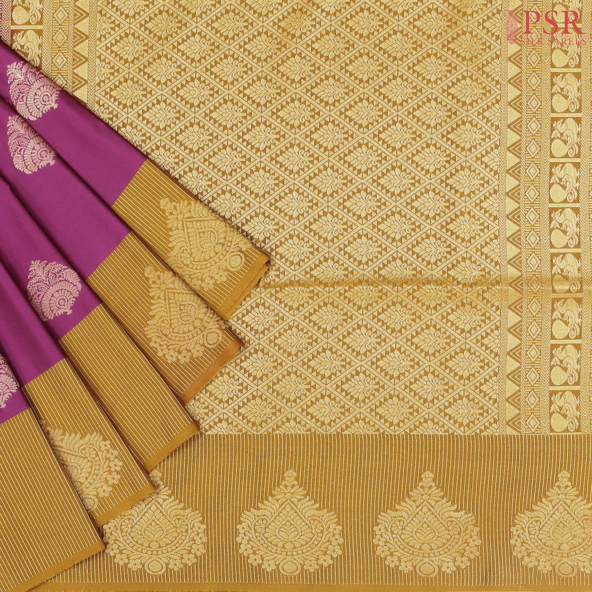 Burgundy Soft Art Silk Saree