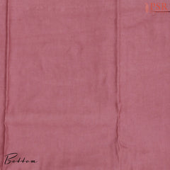 Onion Pink Semi Tassar Dress Material