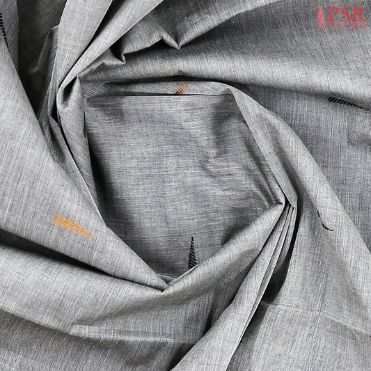 Grey Kalakshetra Kovai Cotton Saree