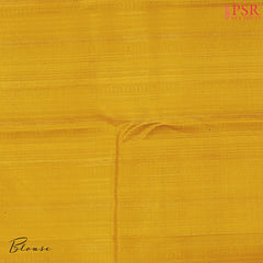 Yellow Kanchipuram Silk Saree