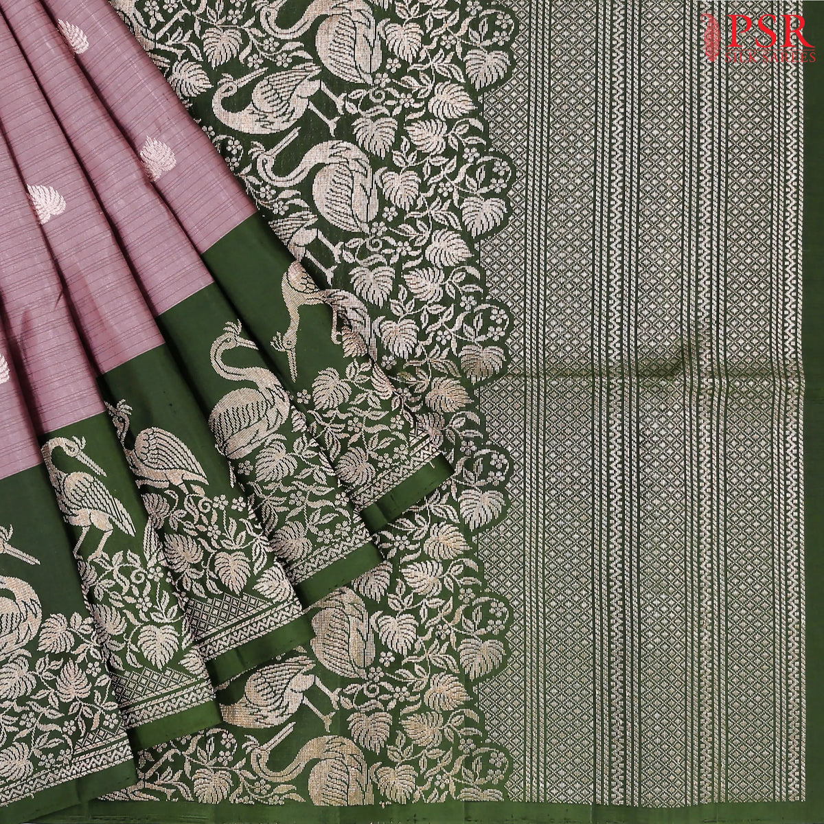 Dark Onion Soft Silk Saree