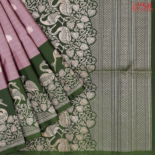 Dark Onion Soft Silk Saree