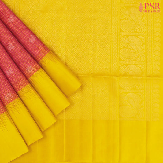 Imperial Red Soft Silk Saree