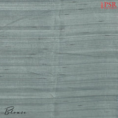 Harbour Grey Kosa Embroidery Saree