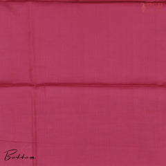 Dark Pink Silk Cotton Dress Material