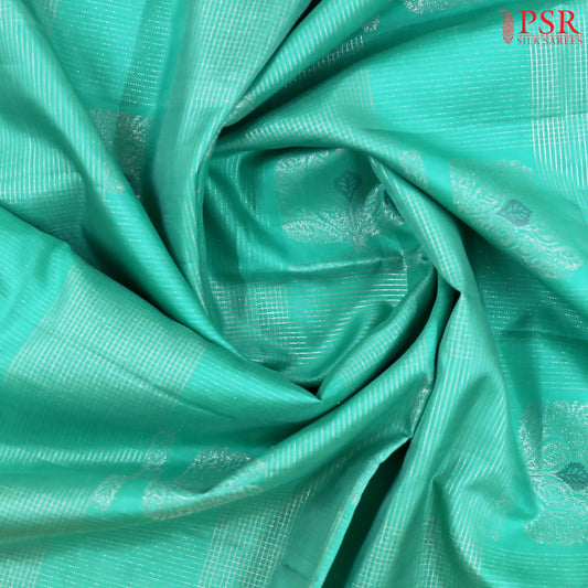 Caribbean Green Soft Silk Saree
