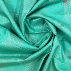 Caribbean Green Soft Silk Saree