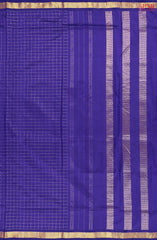 Royal Blue Nine Yards Pure Silk Saree