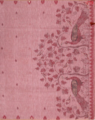 Turkish Rose Ghicha Cotton Saree