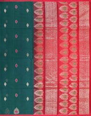 Emerald Green Kovai Cotton Saree