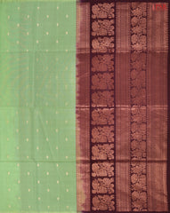 Pistachio Green Silk Cotton Saree