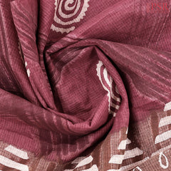 Dull Magneta Kota Saree