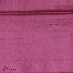 Tricolor Banaras Tussar Silk Saree