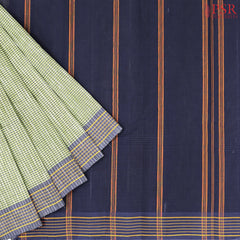 Green & Blue Kanchi Cotton Saree