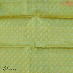 Yellow Kanchipuram Silk Saree