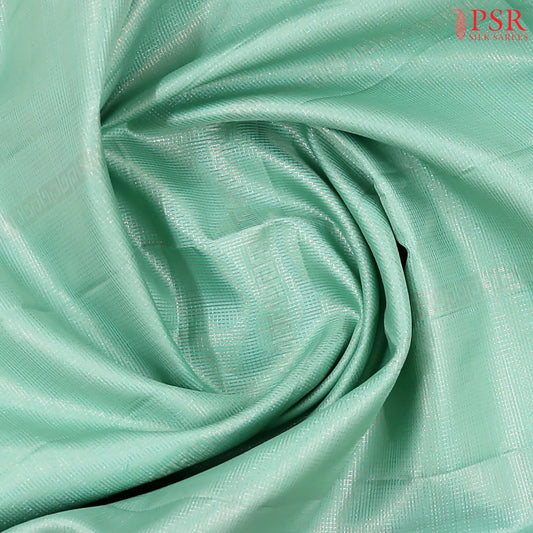Light Mint Green Soft Silk Saree