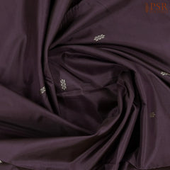 Aubergine Vazhainaar Silk Saree