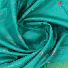 Turquoise Soft Silk Saree