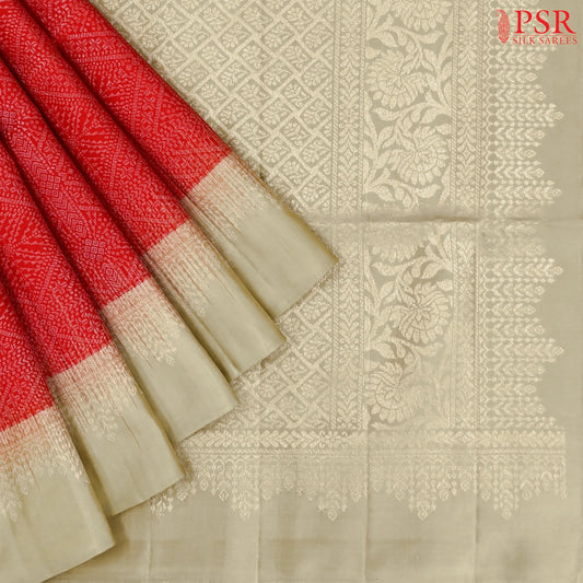 Red Soft Silk Saree