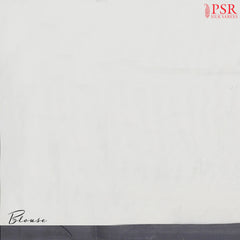 Powder White Kovai Cotton Saree