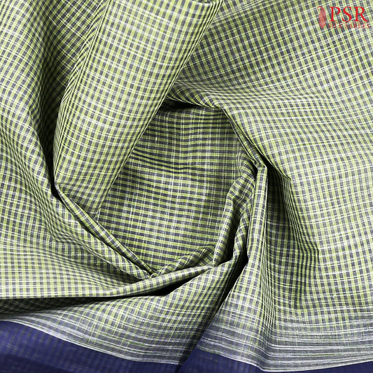 Green & Blue Kanchi Cotton Saree