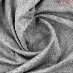 Grey Linen Saree