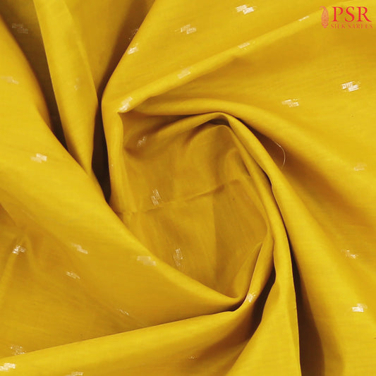 Olive Yellow Silk Cotton Saree