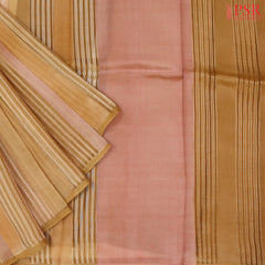 Sandstone Orange Semi Chiniya Saree