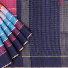 Multicolor Semi Tussar Saree