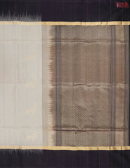 Tussar Beige Soft Silk Saree