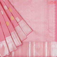 Light Pink Kanchipuram Silk Saree