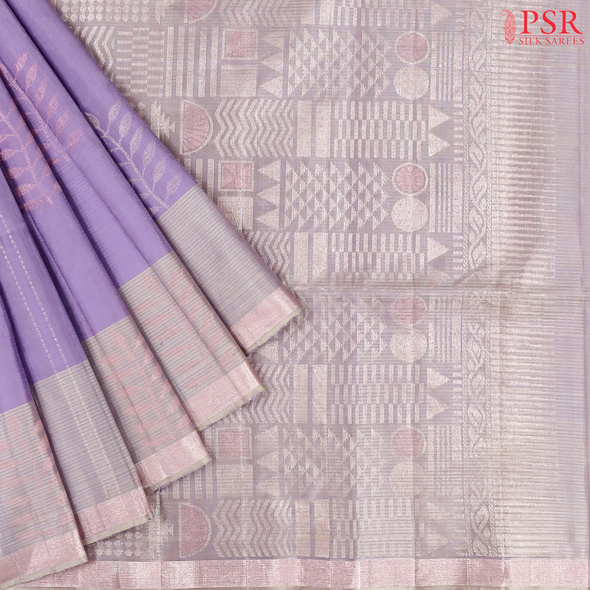 Lavender Soft Silk Saree