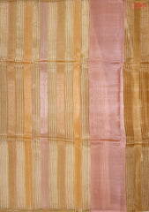 Sandstone Orange Semi Chiniya Saree