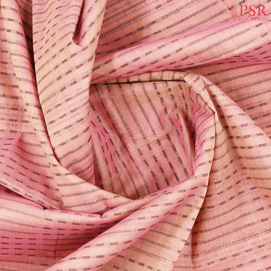 Salmon Pink Kovai Cotton Saree