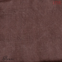 Brown Banaras Tussar Silk Saree