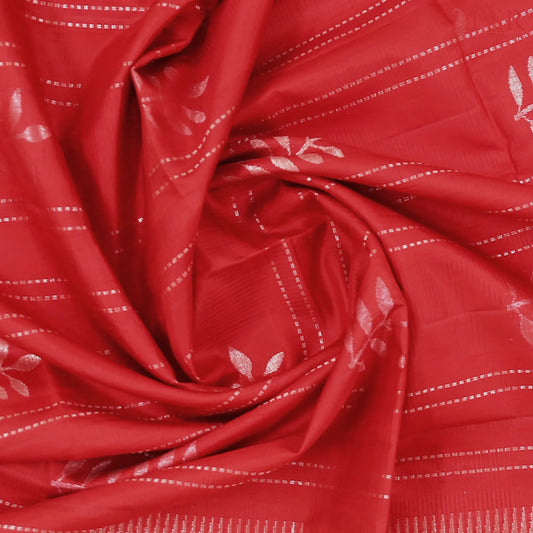 Red Soft Silk Saree