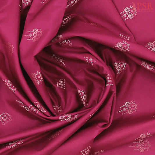 Dark Magenta Soft Art Silk Saree
