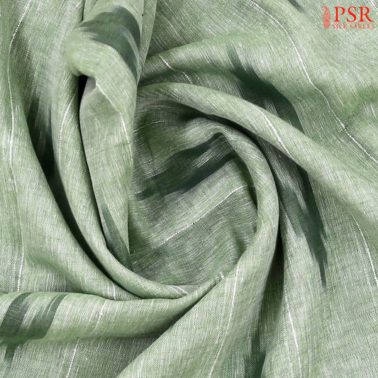 Light Green Linen Saree