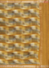 Dark Gamboge Munga Silk Saree