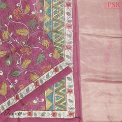 Onion Pink Silk Cotton Dress Material