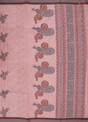 Puce Pink Kovai Cotton Saree