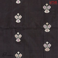 Umber Brown Soft Silk Saree